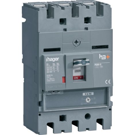 Disjoncteur Boitier Moulé h3+ P250 MAG 3P3D 200A 50kA FTC)