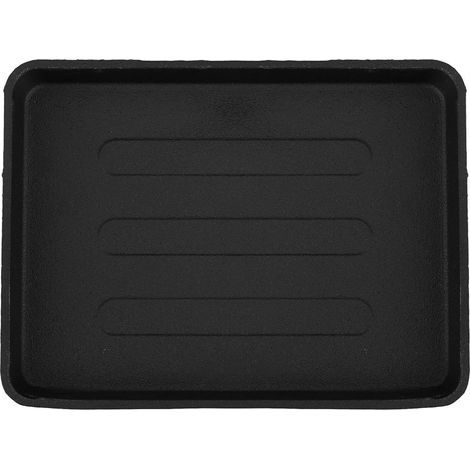 Plaque de Cuisson en Fonte 40X30 CM pour Barbecue Poêle Teppanyaki Résistante à l'usure pour Steak et Légumes en Extérieur