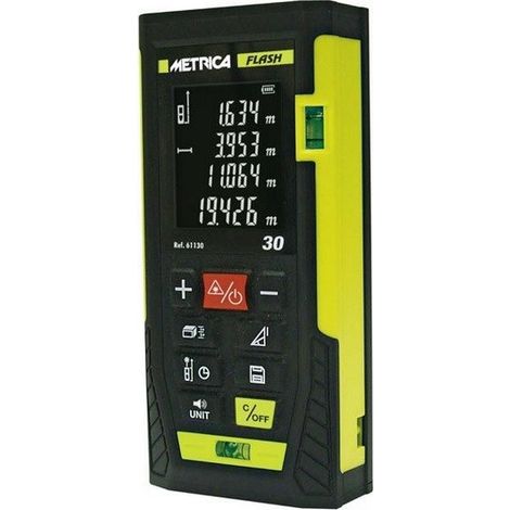 MISURATORE LASER FLASH 30MT IP54 - 61130 (1/5)