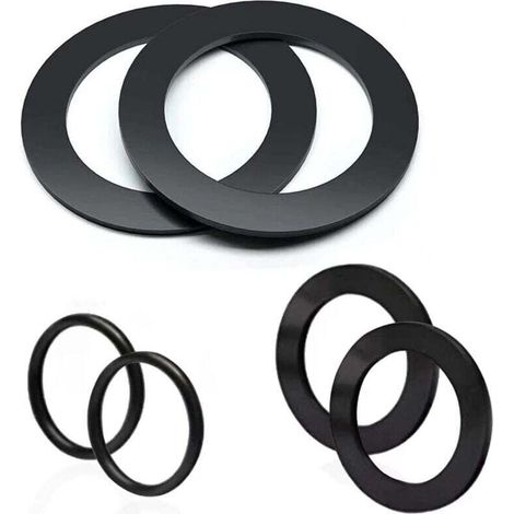 6 pièces Joint Pompe pour Piscine,Dichtringe,Rondelles en Caoutchouc avec Joint Torique,pour Vannes de Piscine 10747,25006,25010,28633,28635 28621-Crezuo
