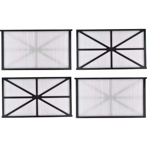 Lot de 4 cartouches filtrantes pour aspirateurs de piscine Hayward TigerShark et SharkVac – Compatible avec modèle RCX70101 (1/4)