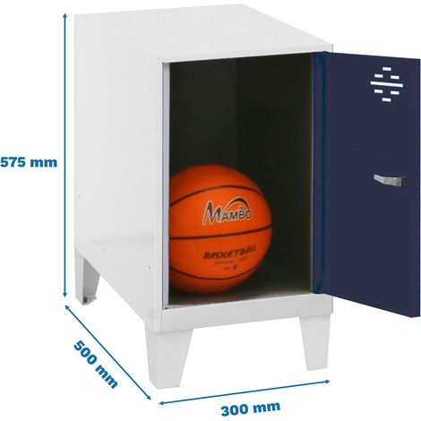 Simonrack Mini-Schrank weiß und anthrazit 575x300x500 mm