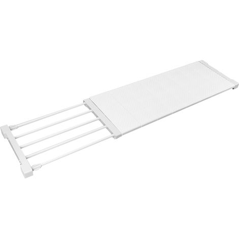 Étagère de Rangement Télescopique 24cm pour Placard et Armoire, Séparateur de Penderie Ajustable 75120cm / 29.5347.24in (1/5)