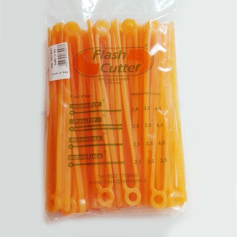 LAMELLE PER TESTINA FLASH CUTTER  Qfc10 3,5 DUALFLY 40 PZ.