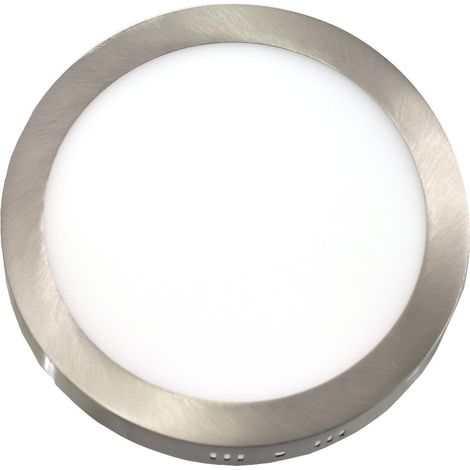 Jandei - Downlight led 18W 4000ºK redondo superficie acabado acero Plafon LED