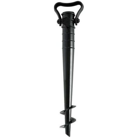 Ancrage au sol pour parasol, ancrage portable pour parasols, idéal pour la plage, la pêche, le jardin et la terrasse. (1/4)