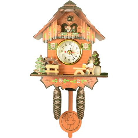 Horloge murale décorative de style campagnard