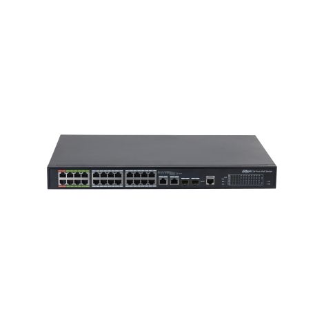 Dahua Technology ePoE DH-LR2226-24ET-360-V2 switch gestito L2 Gigabit Ethernet (10/100/1000) Power over Ethernet (PoE) Nero