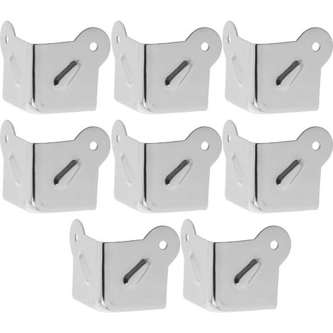 8 Pièces Protection Coin Boules en Métal Protection d'angle en Métal pour Flight Case,Valises, Boîtes, Armoires, Bureaux, Meubles