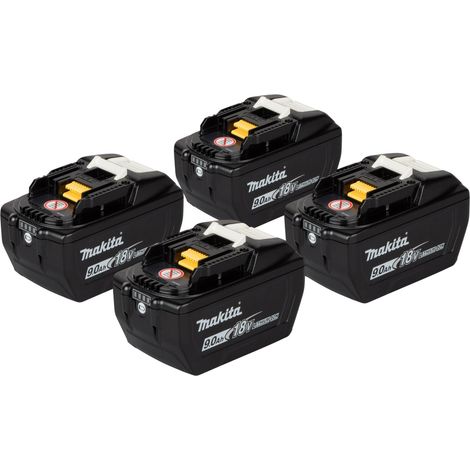 Makita BL 1890 Batteria 18 V 9,0 Ah / 9000 mAh Li-Ion LXT ( 1915H4-0 ) con indicatore di carica (1/4)