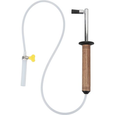 Brosse de nettoyage vapeur machine à café professionnelle, pour lance vapeur 10mm, acier inoxydable et silicone, haute température (1/5)