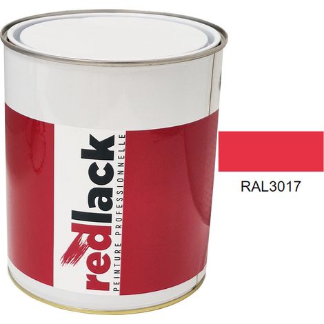 Barattolo da 3L di vernice – RAL 3017 – Rosato – satinata – multisupporto – Redlack
