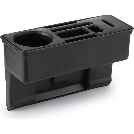 Caja de almacenamiento multifuncional para asiento de coche, organizador de bolsillo, portavasos, portavasos para teléfono (1/5)