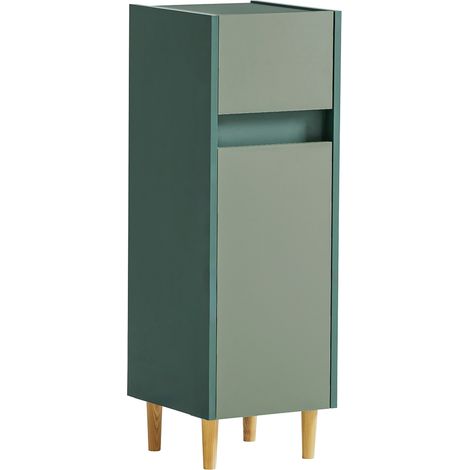 Badezimmerschrank modern in grün LOANO-80 (1/5)