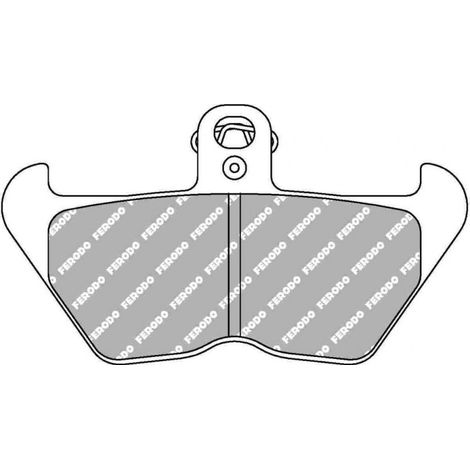 Plaquette de frein Semi-Métal Platinum Route/Off Road - R90 (1/2)