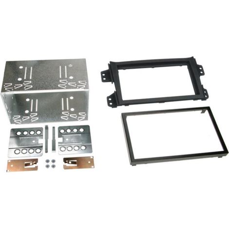 Kit Support autoradio compatible avec Opel Agila Suzuki Splash Noir