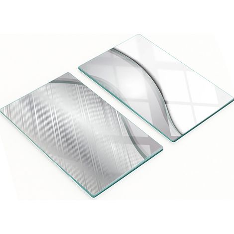 Tableros de vidrio decorativos multifuncionales con textura impresa 2x30x52 cm