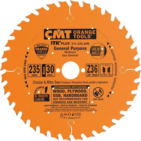 271.235.36M HOJA CIRCULAR ULTRA - ITK 235X1.7X30 Z=36