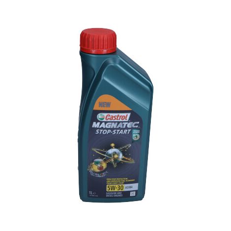ACEITE CASTROL 5W30 1L MAGNATEC DUALOCK / A3/B4 / SL / 229.3 229.5 226.5 / RN0700/710 / 502.00 505.00 (1/2)