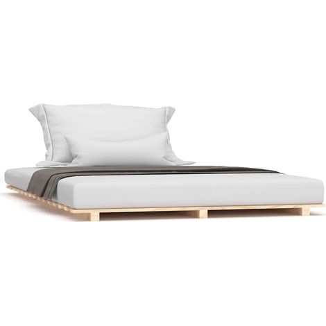 Maison Exclusive - Estructura de cama madera maciza de pino 150x2