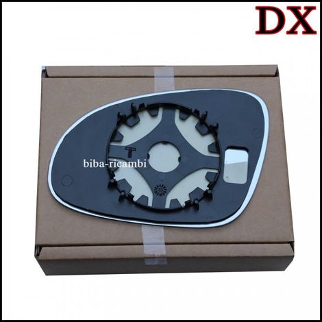 Piastra specchio retrovisore lato dx-passeggero vw sharan 04-2009 art5632 (1/2)