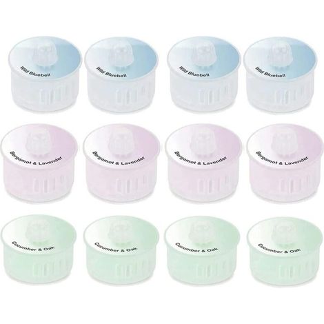 Paquet de 12 Capsules Parfum Assainisseur D'Air pour Accessoires T9 MAX Power (1/4)