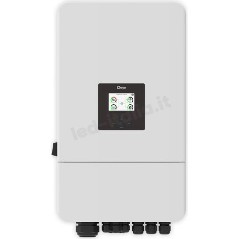 Inversor híbrido trifásico V-TAC Deye de 10 kW CEI WiFi TA con 10 años de garantía IP65