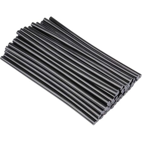 Applicateur de colle thermofusible à 40 bâtonnets- 11 mm x 270 mm- kit de réparation sans peinture- adapté aux processus de chauffage des pistolets à colle thermofusible. (1/5)