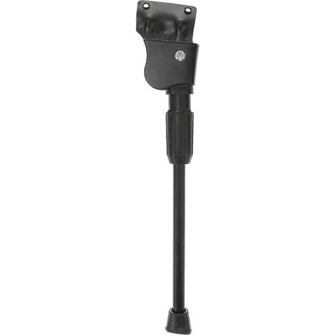 Béquille de vélo noire pliable, accessoire pour vélo, lot de 2, support unilatéral (1/5)