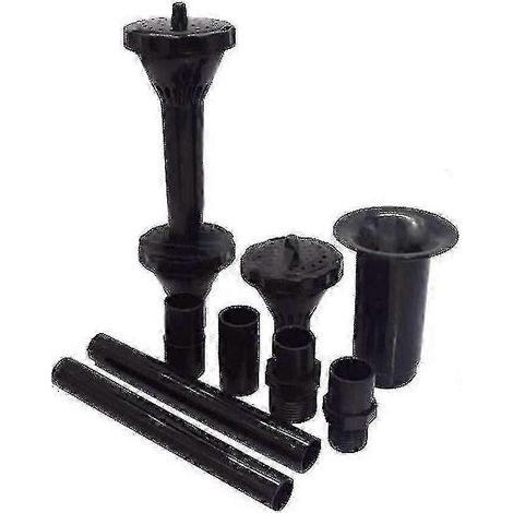 9pcs Small Nozzle Heads Kit Nozzle Water Fountain Fountain For Pond Fountain Submersible Pump Black Pool s202412247898 SZRH A-G (1/5)