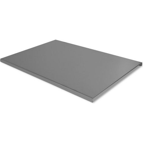 Tagliere Spianatoia per Alimenti 80x55 cm in Acciaio Inox Alimentare Lisa Luxury Plan (1/5)