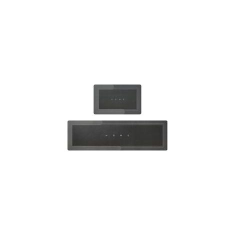 2PCS (40x120cm+40x60cm, Rectangulaire Gris Foncé) Tapis De Sol Antidérapant Long De Cuisine, Tapis De Sol Super Absorbant, Tapis Absorbant l'eau Et l'huile, Tapis De Cuisine Lavable Et à Séchage Rapid (1/5)