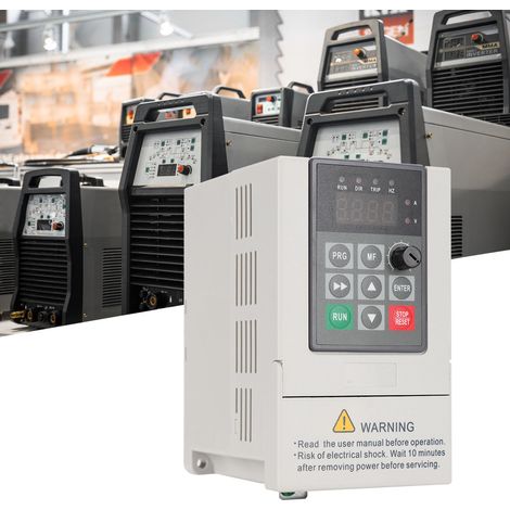 Convertisseur de fréquence à variateur de fréquence (VFD) monophasé 110 V, 0,75 kW, 7 A (1/5)
