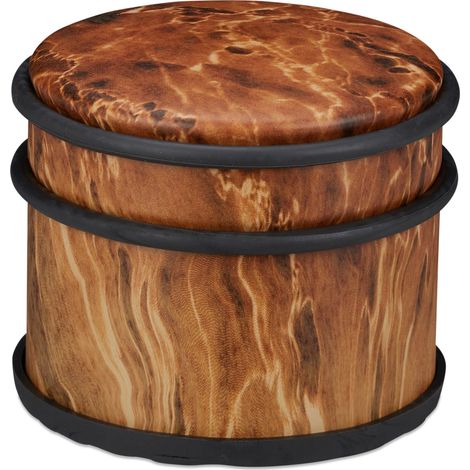 Fermaporta di design pratico 8 x 9,5 cm protezione pavimento pareti finitura effetto legno marrone 130009381