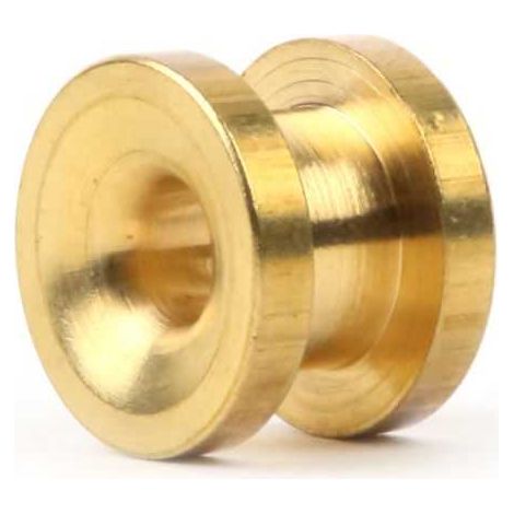 Matijardin – Passe fils aluminium x2 pour tête débroussailleuse 2 fils – Oeillet durable – Diamètre 11mm pour coupe précise – Vendu par 2