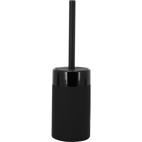 Portascopino nero in ceramica - serie Black (1/3)