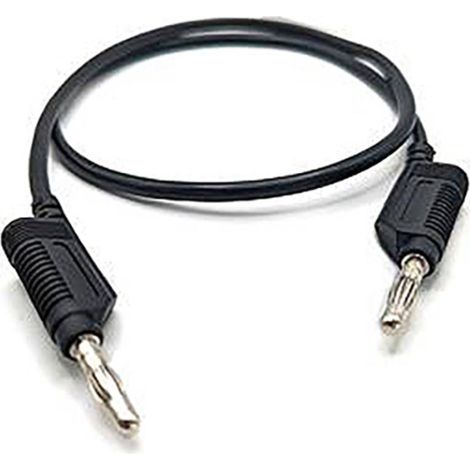 Mueller Electric 22.170-2M-0 Cavo di misura Spina a banana 4 mm Spina a banana 4 mm 2 m Nero 1 pz.