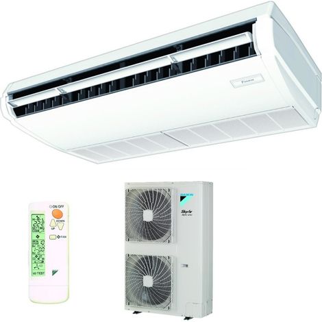Daikin Deckenklimagerät DC Inverter 36000 Btu FHA100A Einphasig R-32 Wi-Fi Optional mit R-32 Kabelsteuerung, Infrarotsteuerung BRC4C65