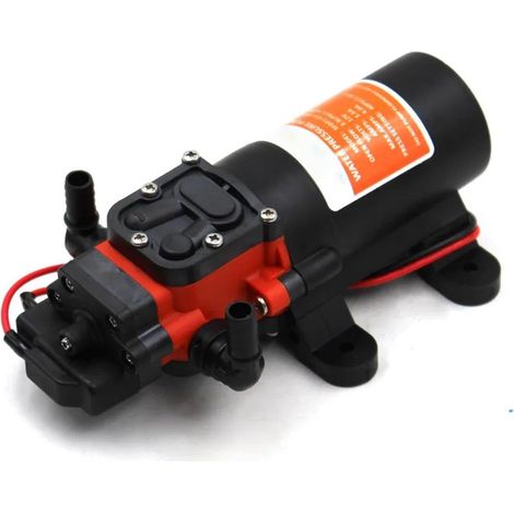 Pompe à eau électrique rotative à 360 degrés, robinet automatique à commande électrique for bateau, cuisine, caravane, camping-car(24V) (1/3)