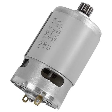 Motor de CC GRS550VC de 14 dientes, 21500-29000 RPM, 18 V, para taladro, destornillador eléctrico recargable (14 dientes) (1/5)