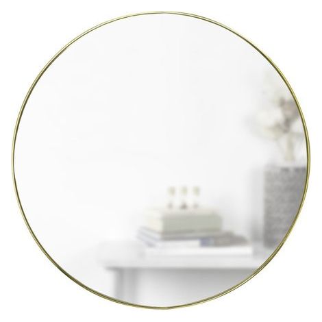 Miroir rond en métal 86 cm Hubba (1/5)