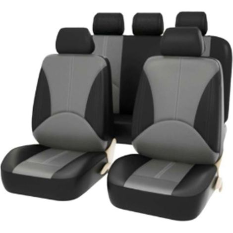Covers of seat auto universal in leather breathable, set complete of 9 pieces, accessories indoor for SUV (1/5)