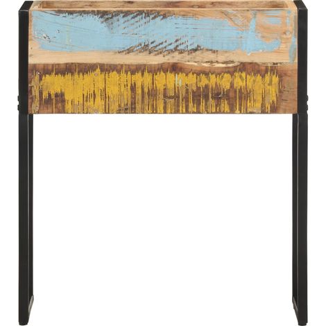 Maison Exclusive - Fioriera 60x20x68 cm in Legno Massello di Recupero