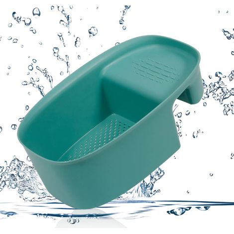 Filtre Évier - Passoire Selle pour Égouttement Légumes Fruits Pâtes - Panier de Drainage d'Évier Cuisine - 1 Pièce (1/5)
