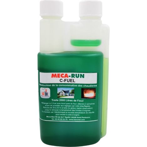 Réduction de la consommation des chaudières C-FUEL 500ml Mecarun