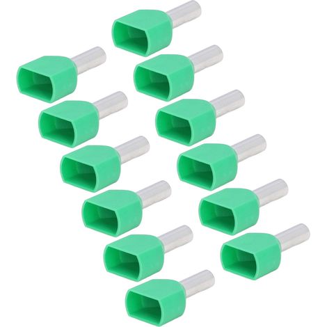 100 Embouts de câble isolés en cuivre PVC, extrémités pré-isolées à sertir à froid, connecteurs électriques (1/5)