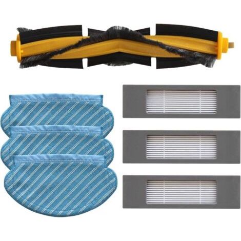 Kit de remplacement pour Ecovacs OZMO Accessoire pour Ecovacs DEEBOT OZMO 950 920 Lot de 7