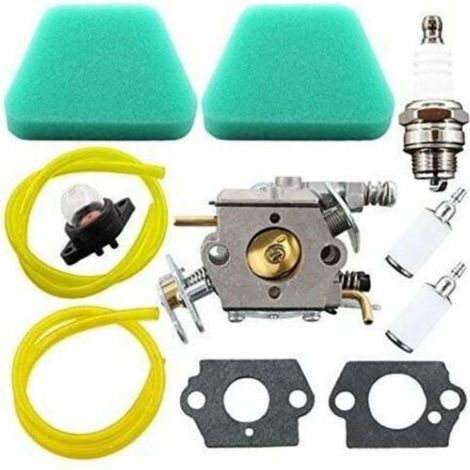 Carburateur pour Poulan et Poulan Pro 2250 2450 2550 2550LE 260Pro PP220 PP221 PP230 PP260 PN Walbro WT-625 WT-391 Zama C1Q-W9 530071621 530069722 530035400, avec filtre à air.