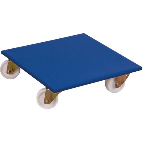 VARIOfit Möbelhund mit Kunststofflenkrollen 600 x 600 mm Höhe 175 mm Traglast 900 kg 2 Stk