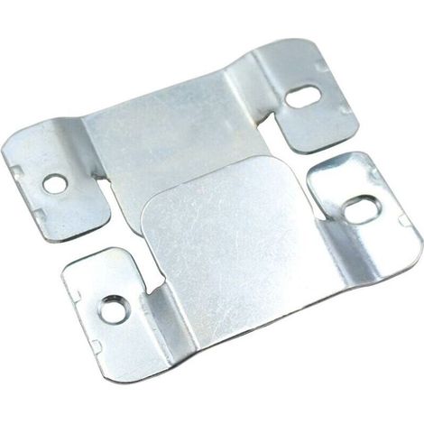 High Quality Metal Sofa Connectors with Screws (10 Pieces, Silver) (1/5)